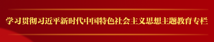 學習貫徹習近平新時代中國特色社會主義思想主題教育專欄